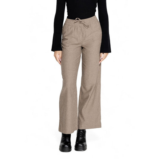 Brown Cotton Pant