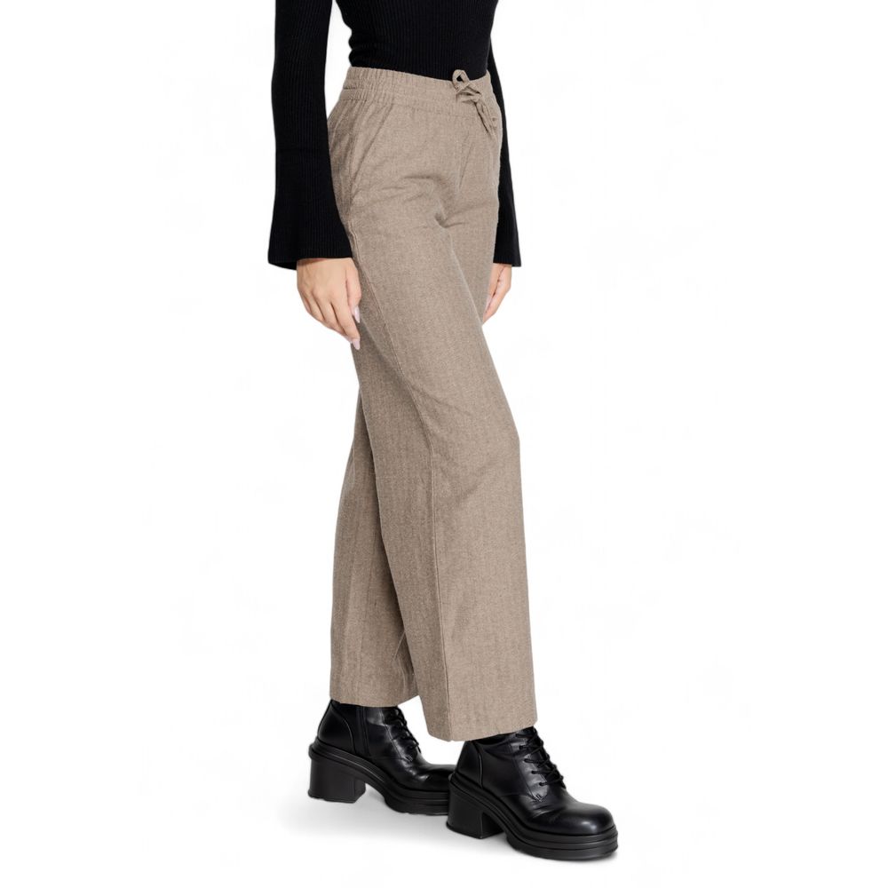 Brown Cotton Pant