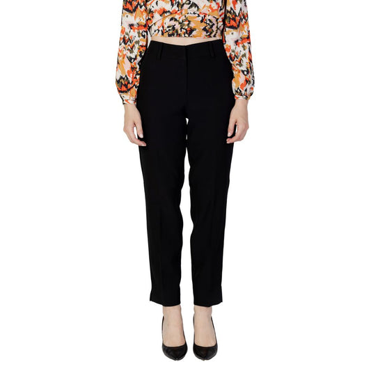 Black Recycled Polyester Pant