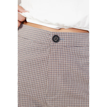 Beige Polyester Pant