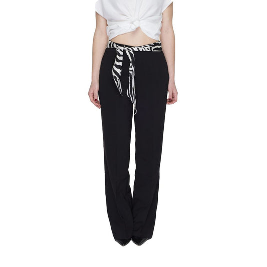 Black Polyester Pant