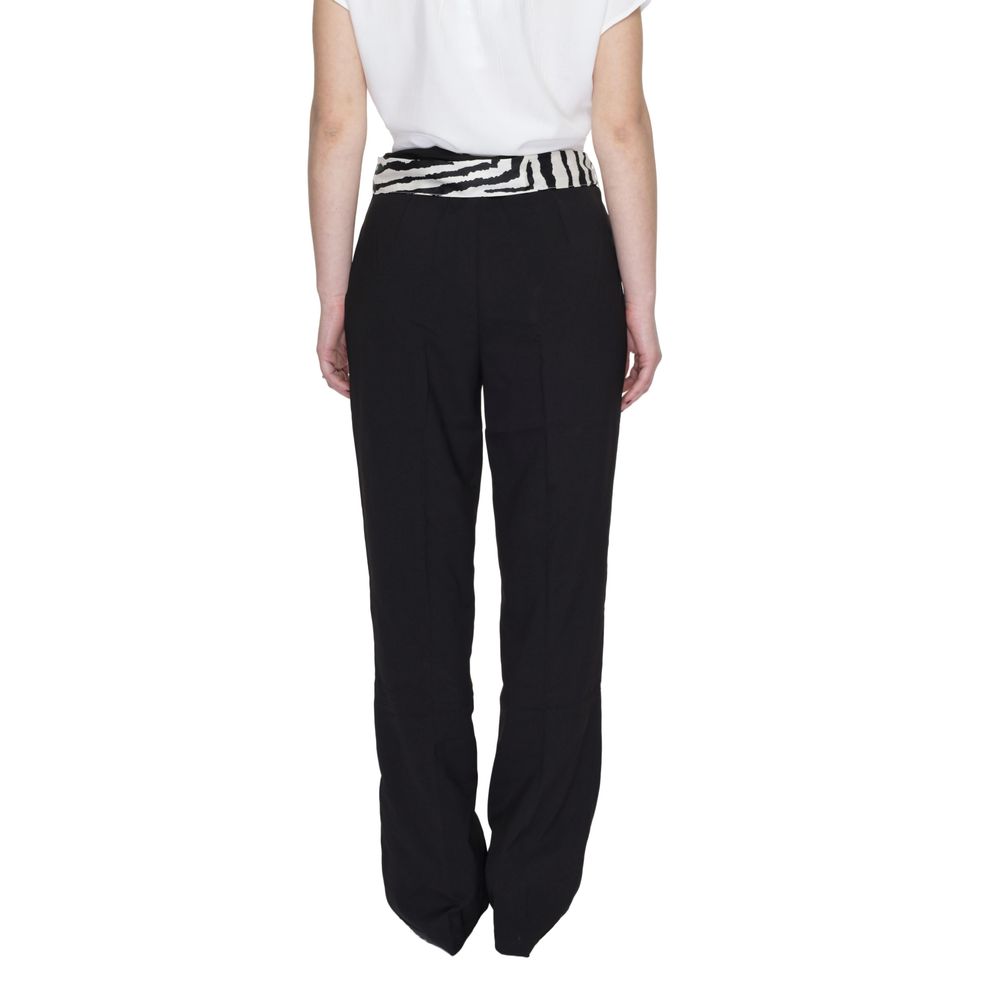 Black Polyester Pant