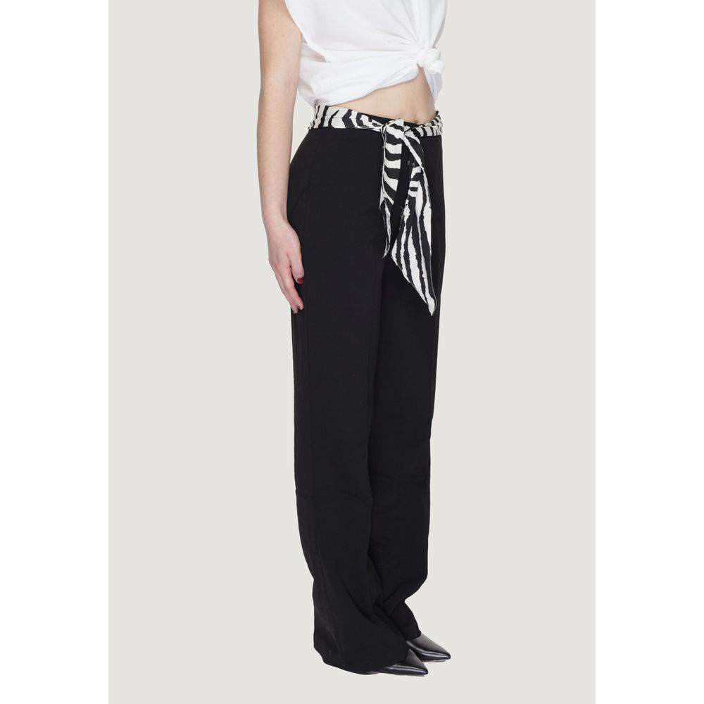 Black Polyester Pant