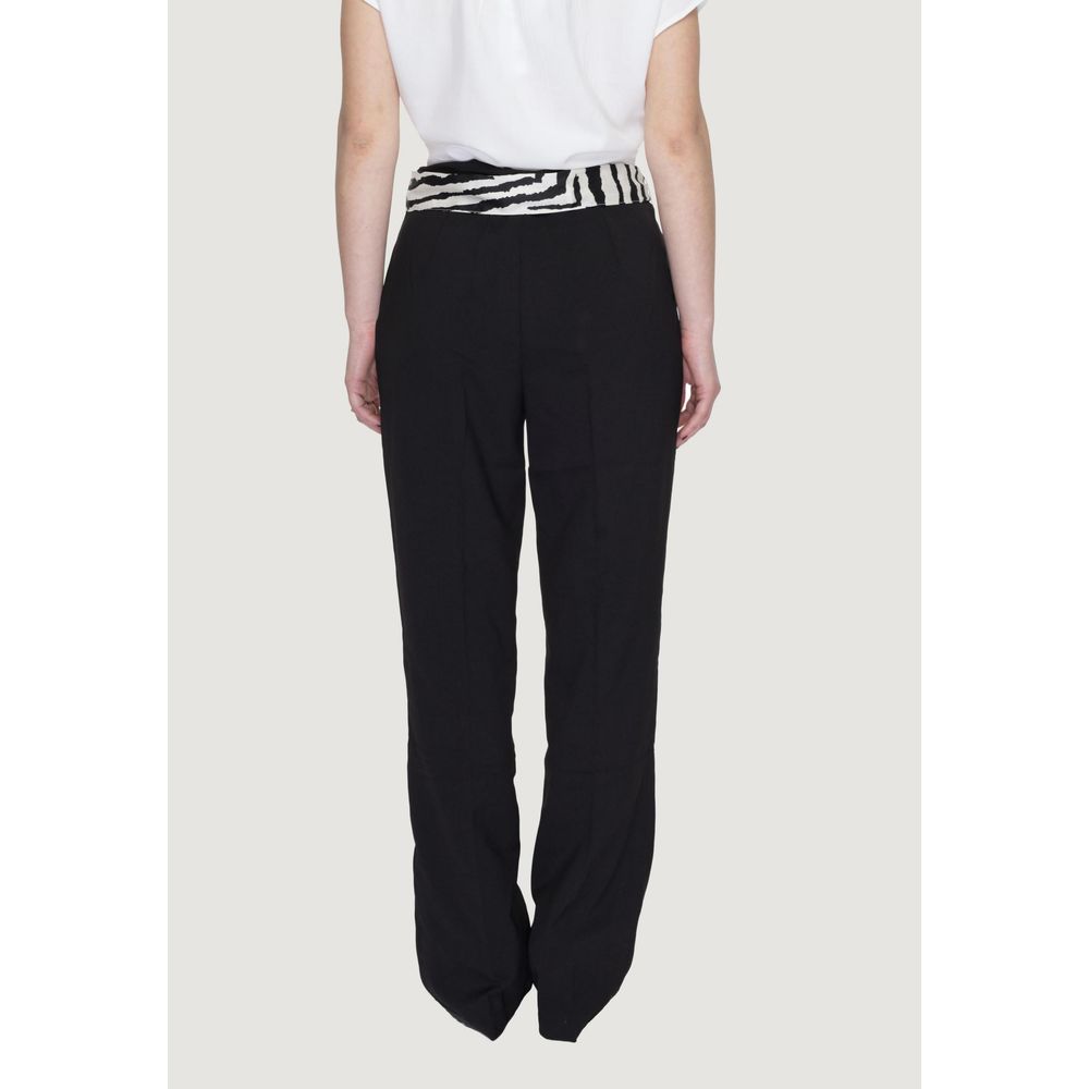 Black Polyester Pant