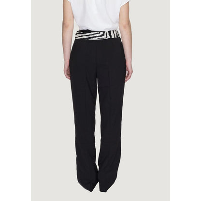 Black Polyester Pant