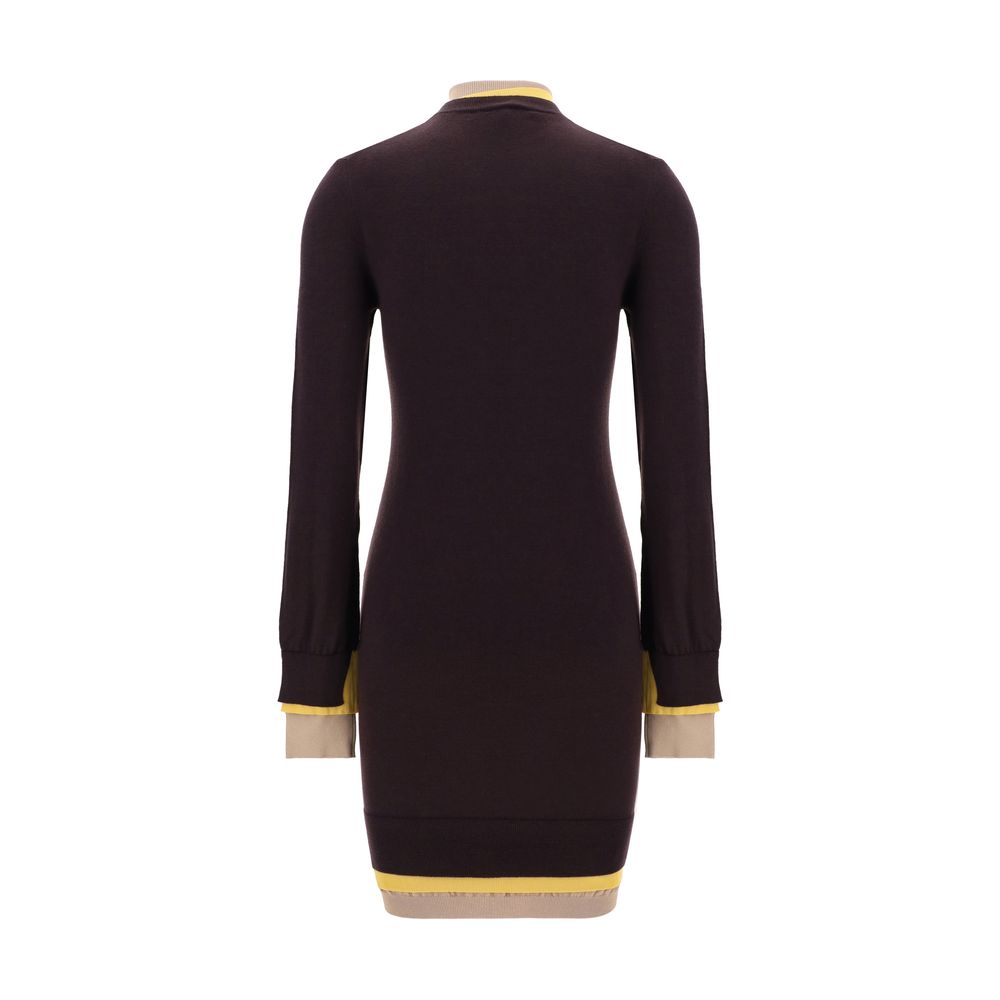 Turtleneck mini Dress