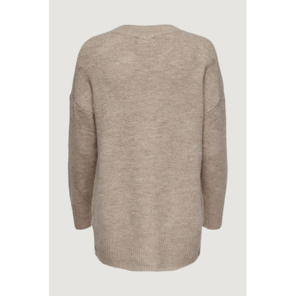 Beige Marabou Sweater