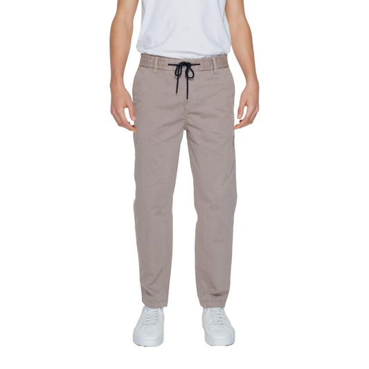 Brown Cotton Pant