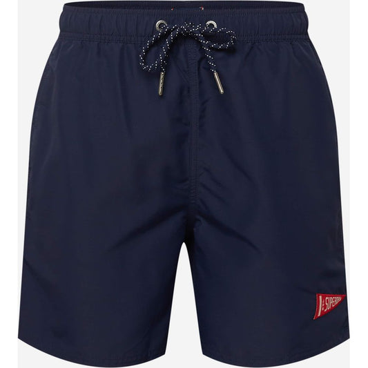 Blue Recycled Polyester Swim Short