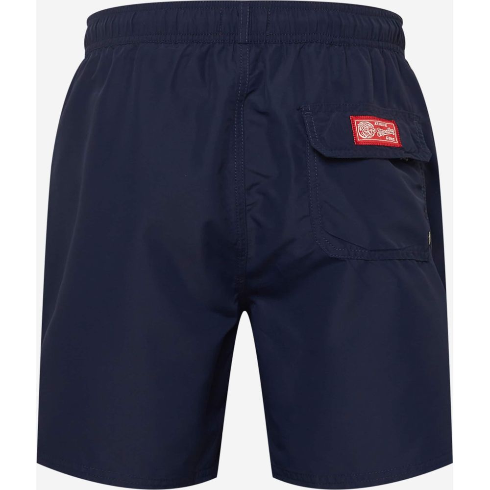 Blue Recycled Polyester Swim Short