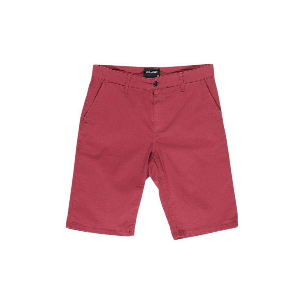 Bordeaux Cotton Bermuda Shorts