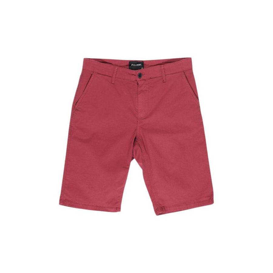 Bordeaux Cotton Bermuda Shorts