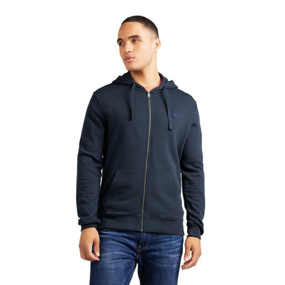 Blue Cotton Hoody