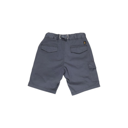 Blue Cotton Bermuda