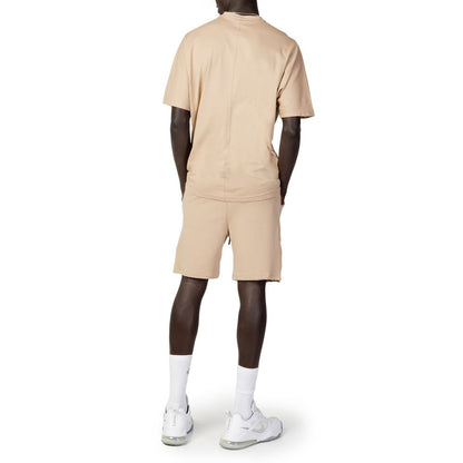 Beige Cotton False