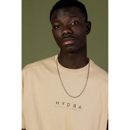 Beige Cotton False