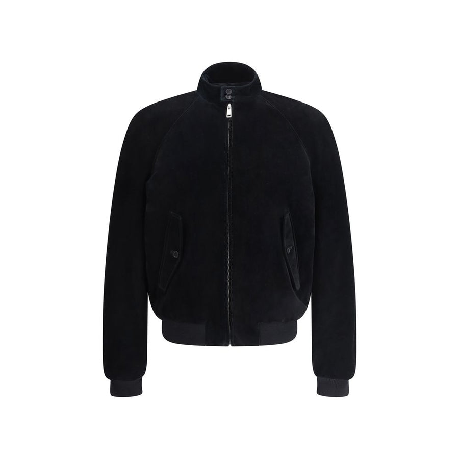 Suede bomber Jacket