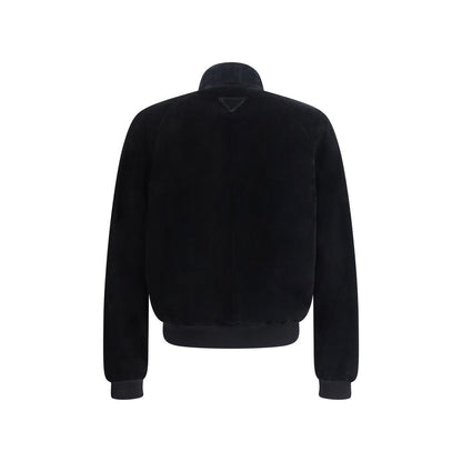 Suede bomber Jacket