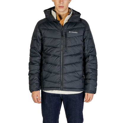 Black Polyester Jackets & Coat