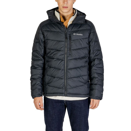 Black Polyester Jackets & Coat