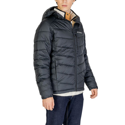 Black Polyester Jackets & Coat