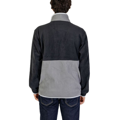 Black Polyester Sweatshirt