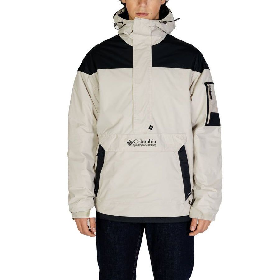 Gray Nylon Jackets & Coat