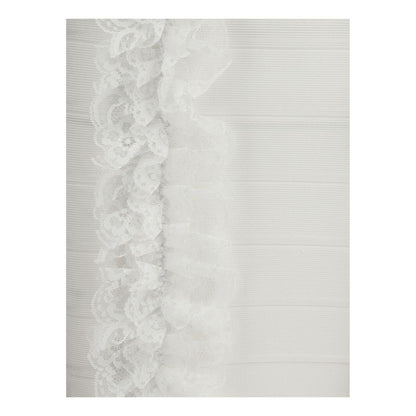 Knit Ruffle mini Dress