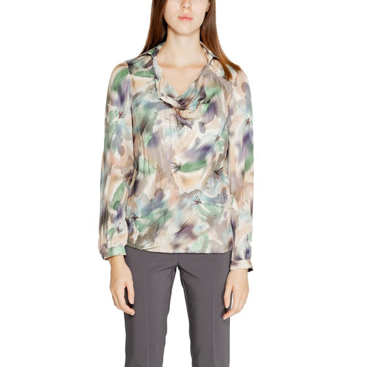 Green Polyester Blouse