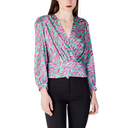 Green Polyester Blouse