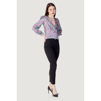 Green Polyester Blouse