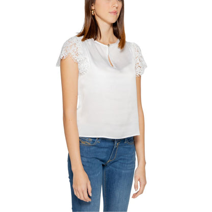 White Polyester Blouse