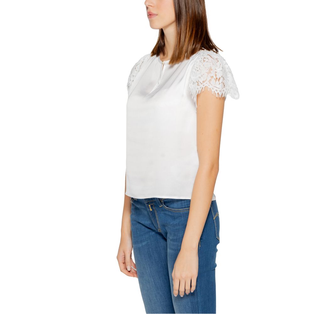 White Polyester Blouse