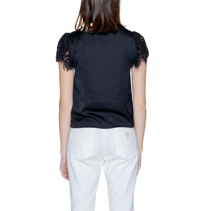 Black Polyester Blouse