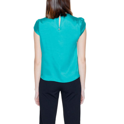 Green Polyester Blouse