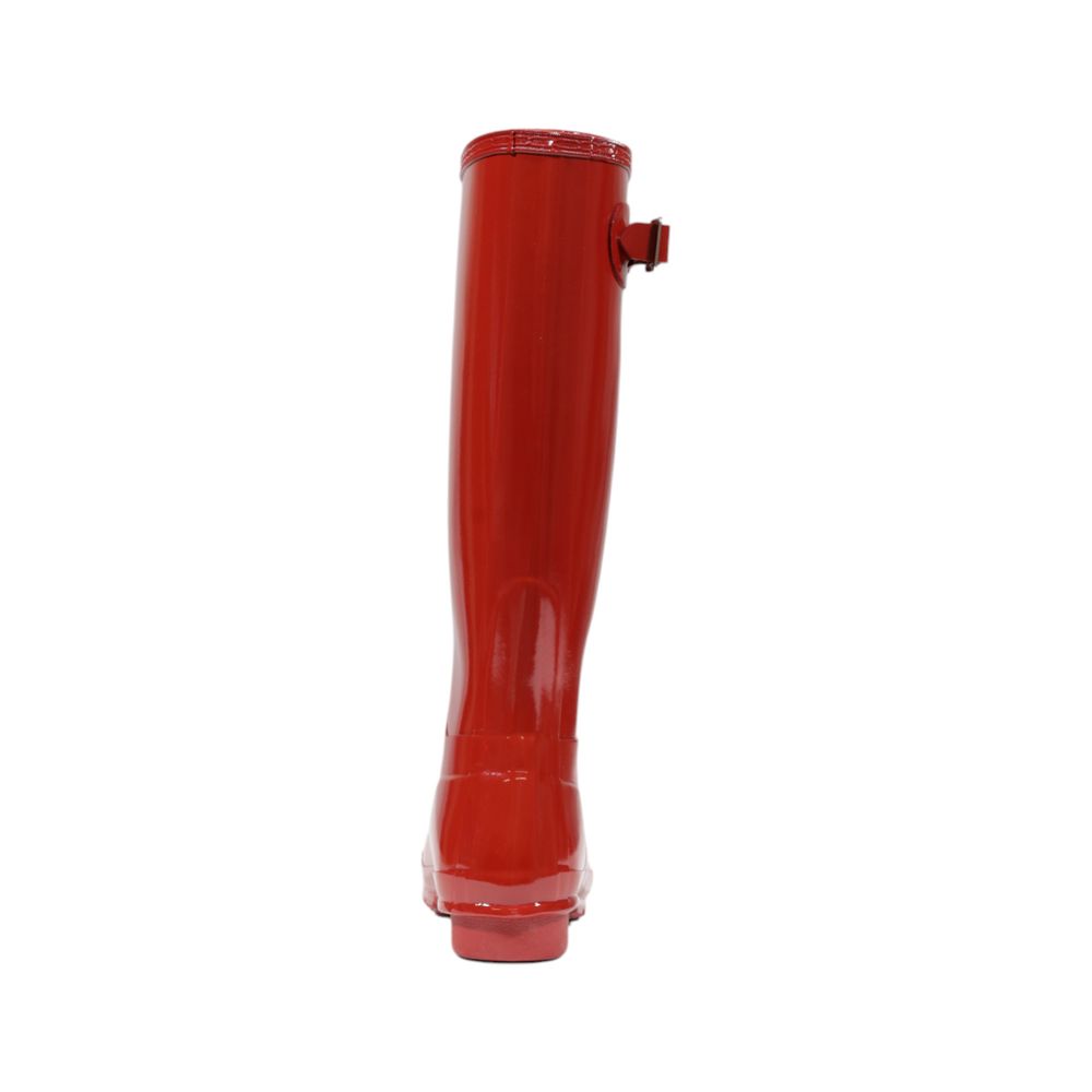 Red Recycled Polyester Ankle