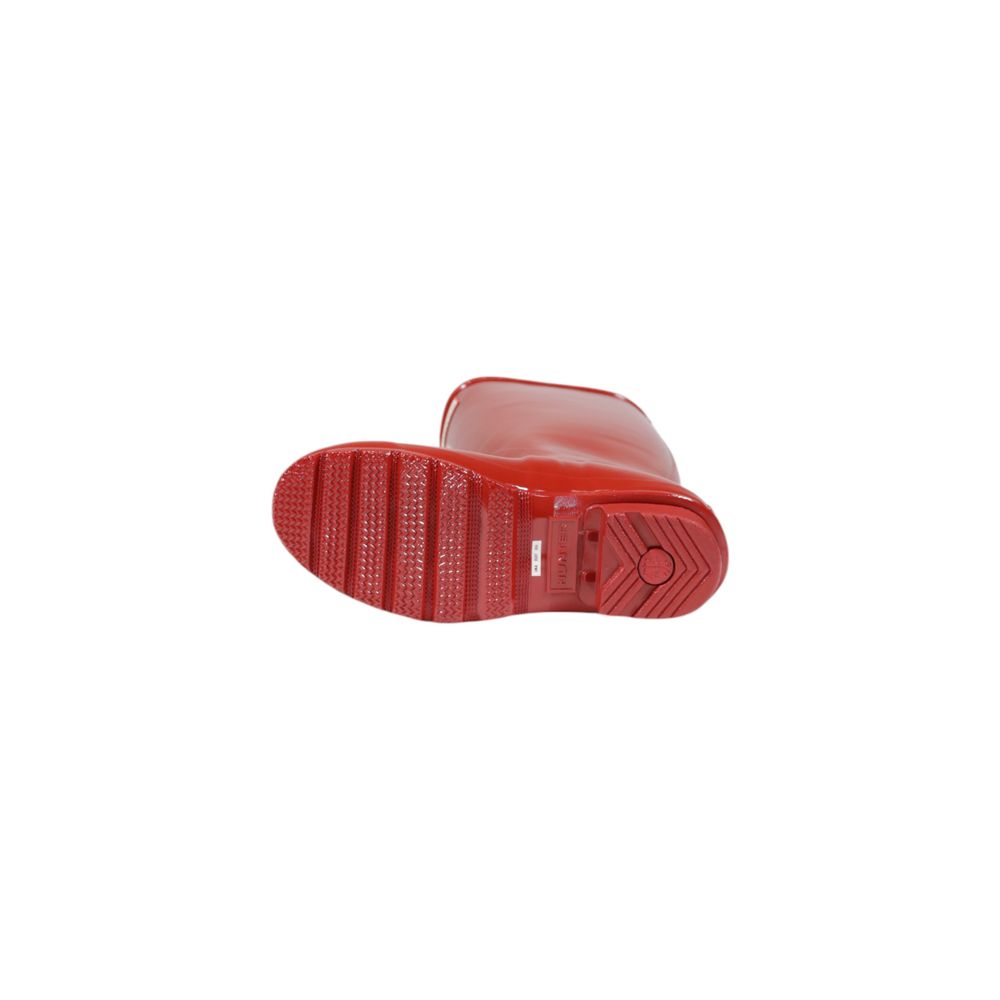 Red Recycled Polyester Ankle