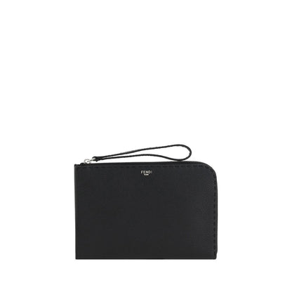 Leather Pouch Bag