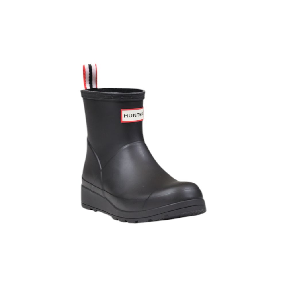 Black Recycled Polyester Ankle