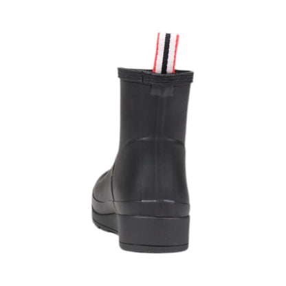 Black Recycled Polyester Ankle