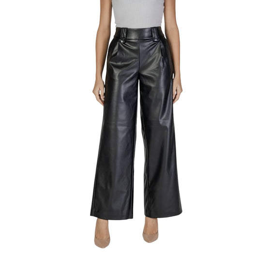 Black Polyester Pant
