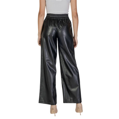 Black Polyester Pant