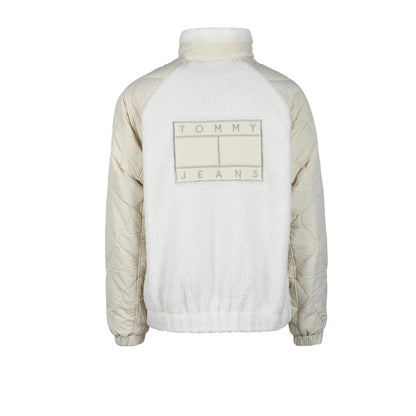 Cream Polyester Jackets & Coat