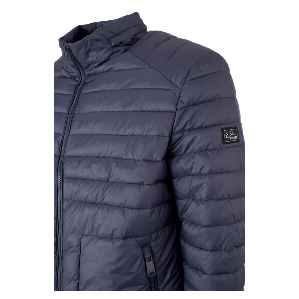 Blue Nylon Men's Lightweight Jacket