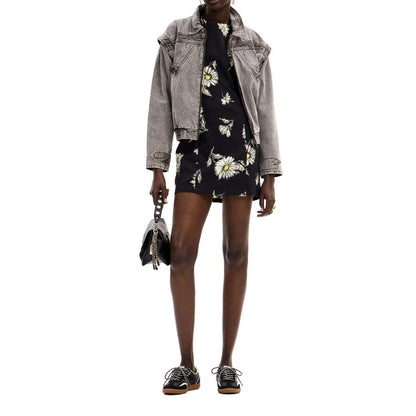 Black Viscose Short