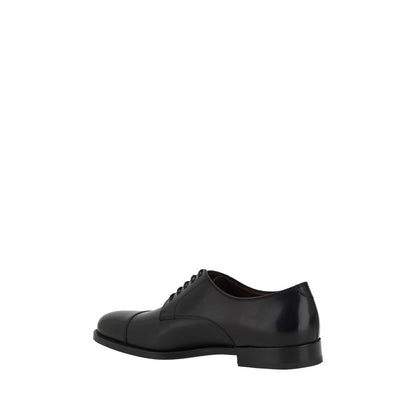 Black Calf Leather Bos Taurus Oxfords And Derbies