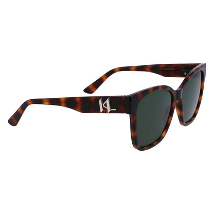 Brown Injected Sunglasses