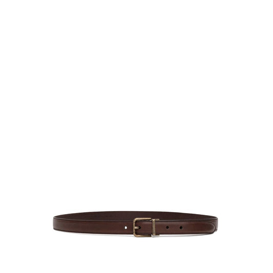 Brown Calfskin Regular Belt