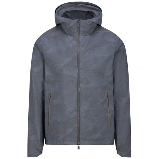 Blue Nylon Jacket