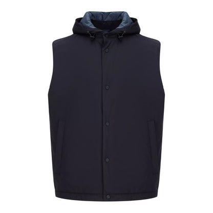 Blue Nylon Vest